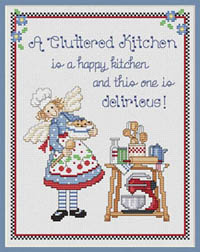 A Cluttered Kitchen