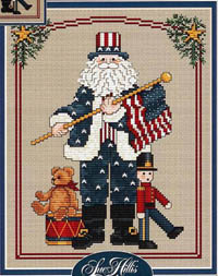 Patriotic Santa