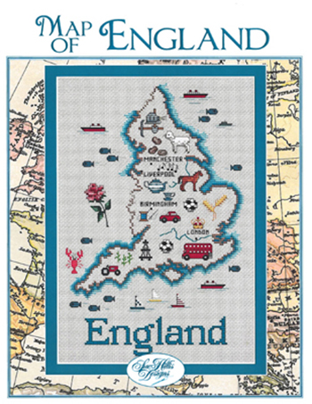 Map of England