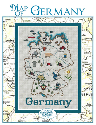 Map of Germany 