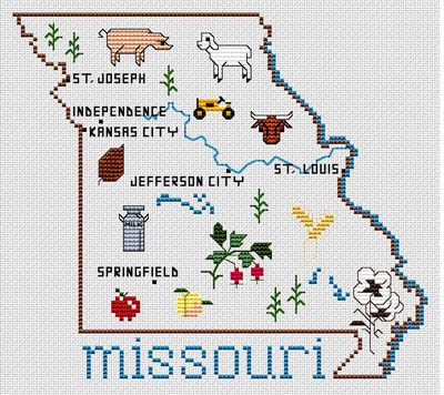 State Map - Missouri