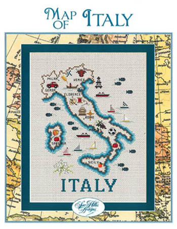 Map of Italy 