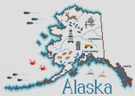 State Map - Alaska