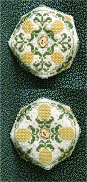 Pretty Pineapples Biscornu