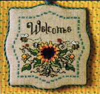 Sunflowers and Bumblebees Welcome