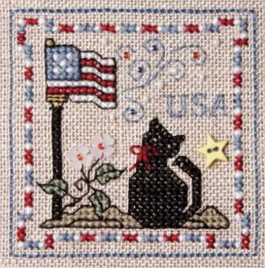 Itty Bitty Kitty - Patriotic