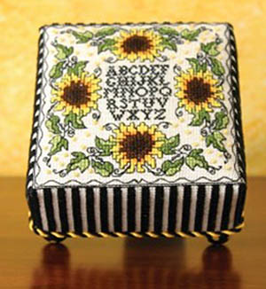 Sunflower Footed Cushion