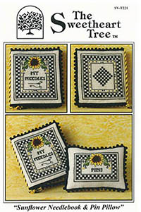 Sunflower Needlebook & Pin Pillow