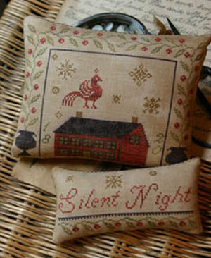 Silent Night Pinkeep & Ornament