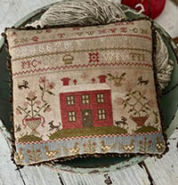 Rose Cottage Sampler Pinkeep