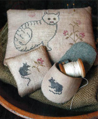 Cat & Mouse Pinkeeps & Slipper