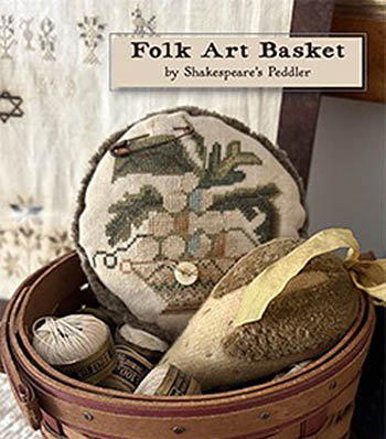 Folk Art Basket