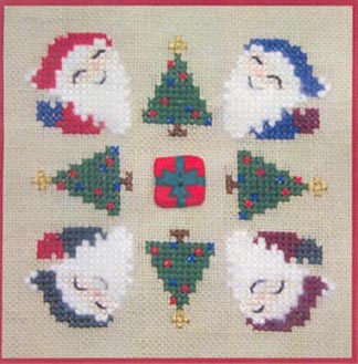 Holiday Round - Santa