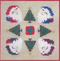 Holiday Round - Santa