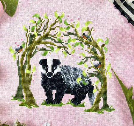 Badger in the Burrow