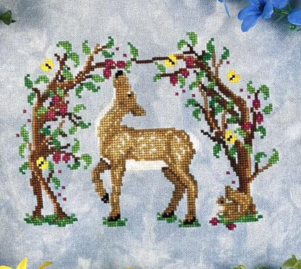 Deer in the Brambles