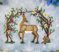 Deer in the Brambles