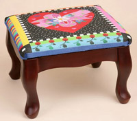 Square Classic Footstool