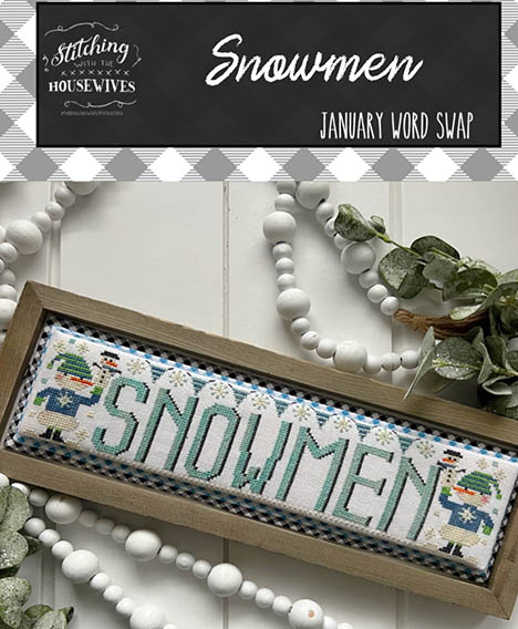January Word Swap - Snowmen