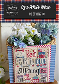 Red White Blue & Stitching Too