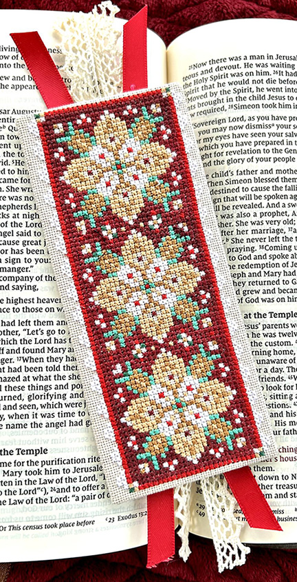 Christmas Tapestry Bookmark