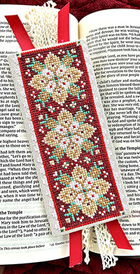 Christmas Tapestry Bookmark