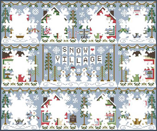 Snow Village #1 - Banner