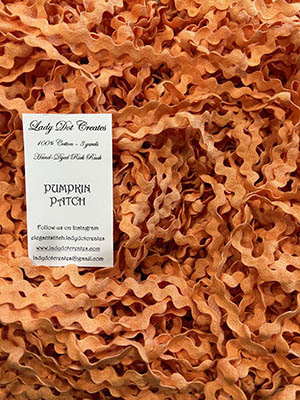 Pumpkin Patch Rick Rack by Lady Dot Creations