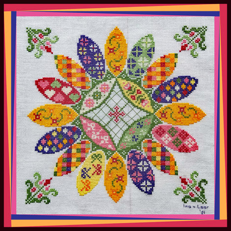 Springtime Quilt Mandala