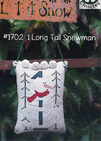 1 Long Tail Snowman