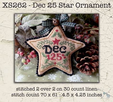 Dec 25 Star Ornament
