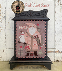 Pink Coat Santa