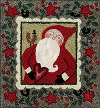 Santa's Garden Punchneedle