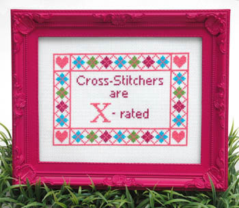 Cross Stitchers Are X Rated