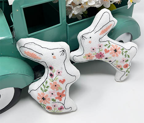 Spring Rabbit Pillows