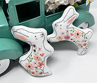 Spring Rabbit Pillows