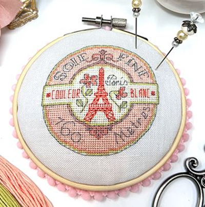 Vintage Paris Pin Cushion