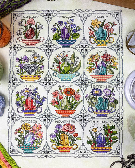 Birthstones & Flowers 