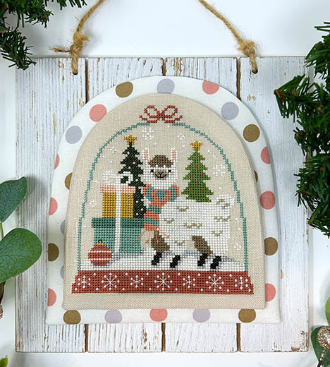 Winter Forest Snowglobes - Llama