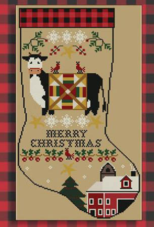 Rustic Christmas Series Stocking III