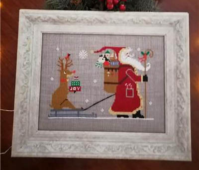 Rudolph and Santa
