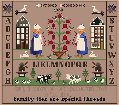 Mother Schepen's Sampler