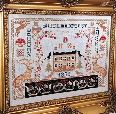 An Old Christmas Sampler