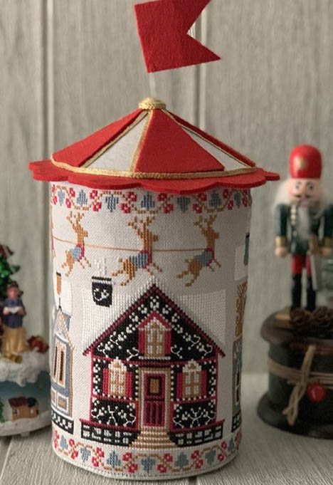 Ornameted Christmas House