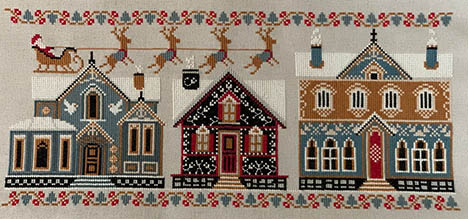 Ornameted Christmas House