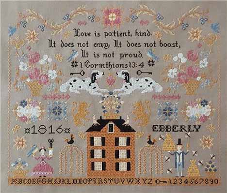 Ebbery 1816  Sampler