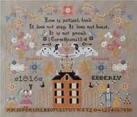 Ebbery 1816  Sampler