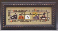 Sneak Peek Halloween  Border & Cat