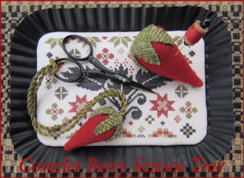 Coverlet Berry Scissor Tray