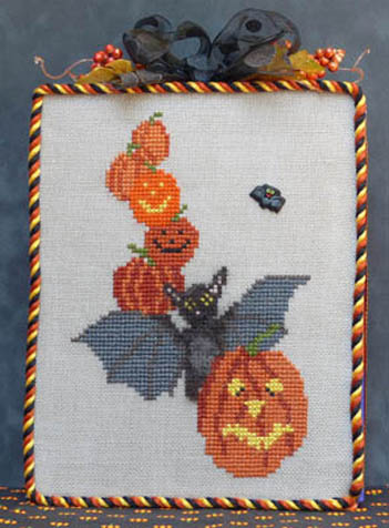 All Stacked Up - Halloween Bat